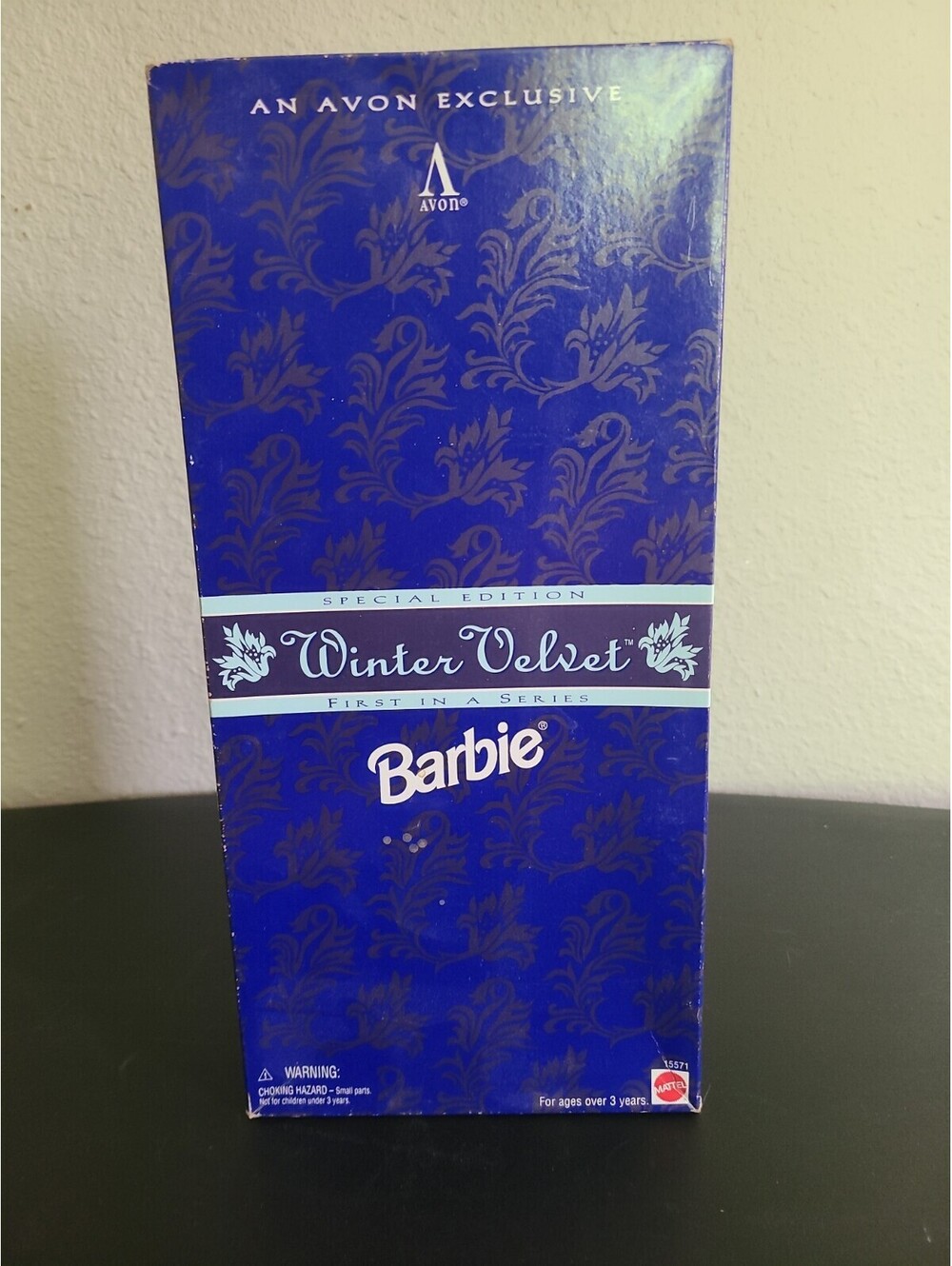 Winter Velvet Barbie Doll Avon Exclusive First In Series NIB